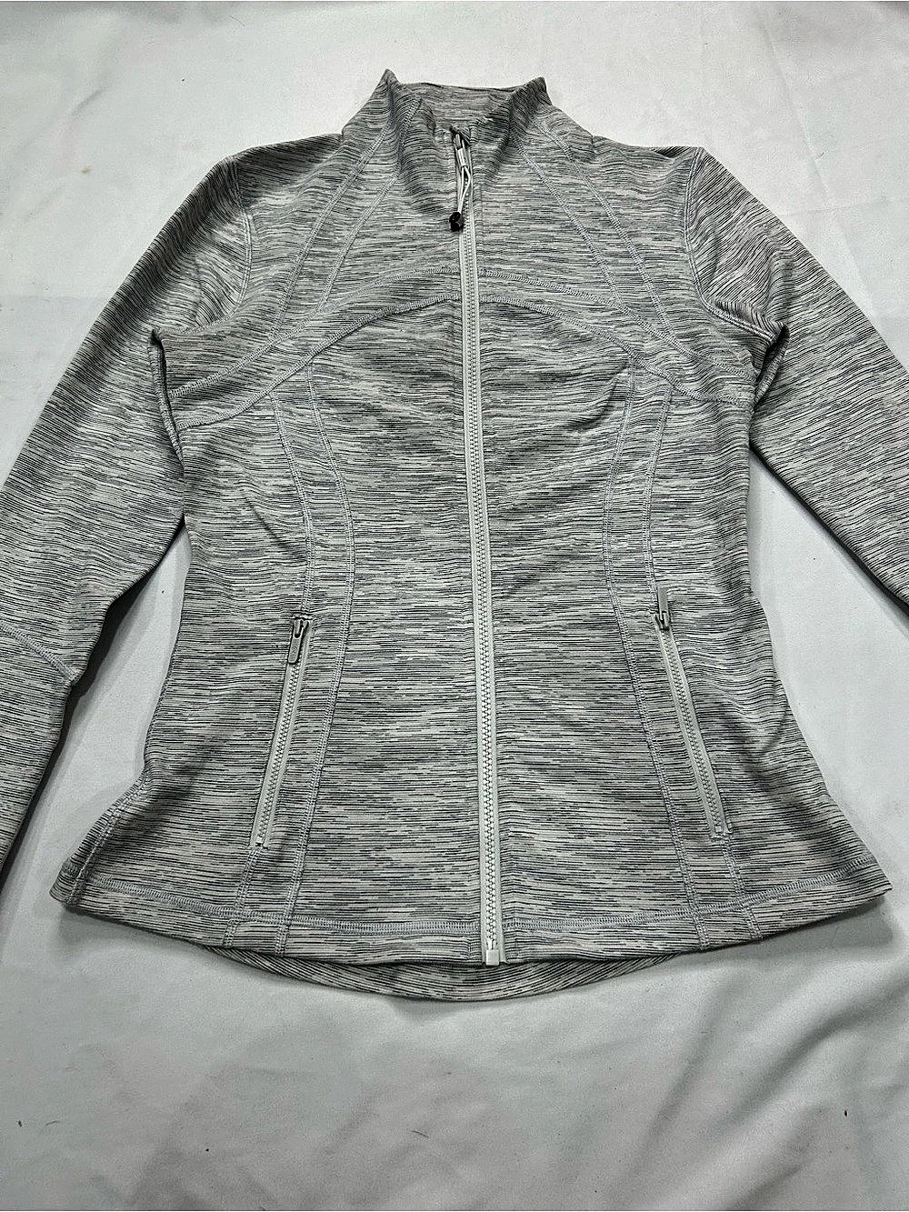 lululemon Define Jacket Gray Full-Zip Athletic Jacket